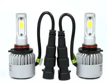 2X H7 led car headlights H4 H11/H8/H9 H1 H3 hb3 9005 hb4 9006 9004/9007 880 light bulb auto fog lamp 72W Automobiles headlight