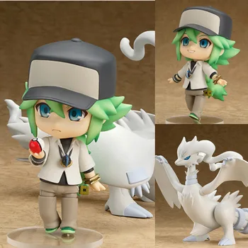 10cm Lovely Pocket Doll Japan Figma Anime Cute Cartoon Q Version Clay Monster Reshiram Model Puppets Toys Action & Toy Figures