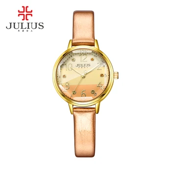 JULIUS Logo Top Brand Fashion Ladies Rose Gold Watches Style Rhinestone Watches Women Prices Watches China Dropship JA-930