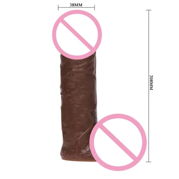 Baile Wearable Strap on Dildo Harness Realistic Penis Female Solid Penis Gay Couples sex toys for woman Masturbation
