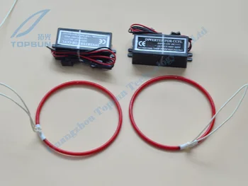 Super Bright Red CCFL Angel Eyes and Driver for projector lens, cold cathode fluorescent lamp as DRL