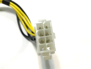 New 30CM 16AWG Extension Cable CPU 8PIN female to 8 Pin (6pin+2pin ) Male Power Cable