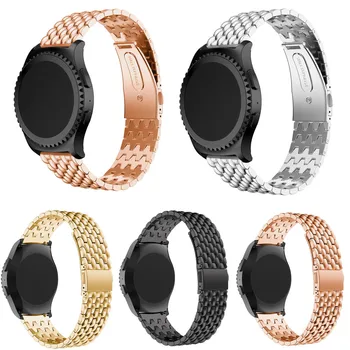 Watch band Stainless Steel Metal Watch Band Strap For Samsung Galaxy Gear S2 Classic SM-732 Watchband