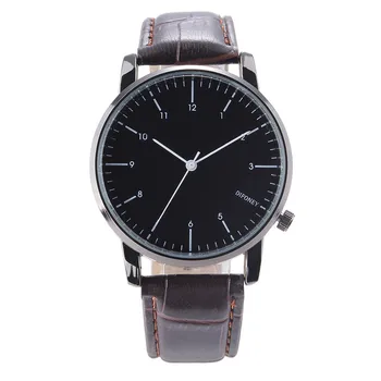 Top Brand Luxury Men's Quartz Watch Simple Fashion Casual Watches Men Business Leather Strap Wristwatch Classic Gift Relogio