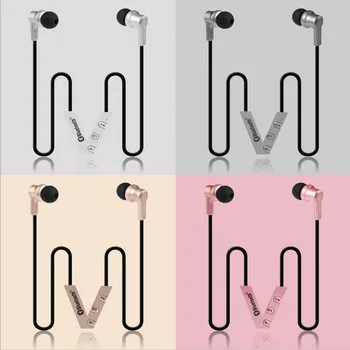 Wireless Bluetooth Headset 4.1 Built-in Microphone Fashion Sport Smart Button Music Stereo In-Ear Bluetooth Headset