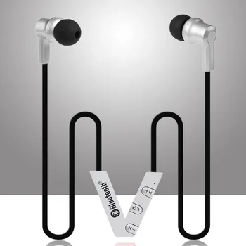 Wireless Bluetooth Headset 4.1 Built-in Microphone Fashion Sport Smart Button Music Stereo In-Ear Bluetooth Headset
