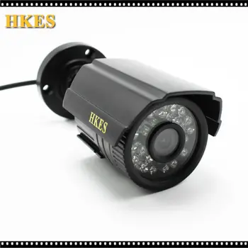 HKES CCTV Camera 800TVL/1200TVL IR Cut Filter 24 Hour Day/Night Vision Video Outdoor Waterproof IR Bullet Surveillance Camera