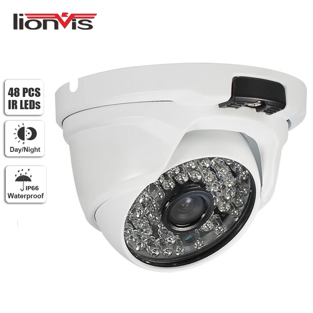 HD 720P/960P/1080P Network IP Camera ONVIF CCTV Security 48 Infrared Led Night Vision Surveillance Metal Housing Dome Camera