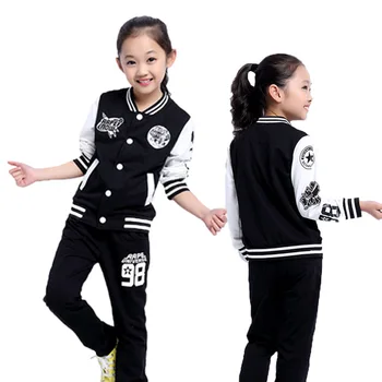 Maggie's Walker Girls Clothing Set Kids Boys Clothes Kids Child Football Tracksuit Autumn Children's Sports Suits For 4~12 Year