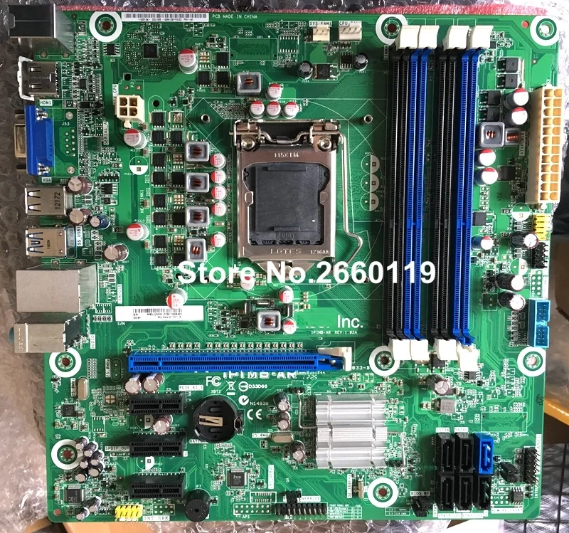 Working Desktop Motherboard For Acer B75 IPIMB-AR System Board fully tested and shipping