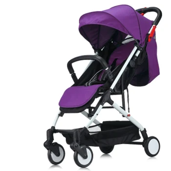 Portable Baby Stroller Sit And Lie Prams For Newborns Light Weight Folding Baby Carriage Travel System