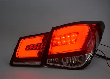 A&T Car Styling for Chevrolet Cruze Taillights Taiwan Sonar Cruze LED Tail Light Rear Lamp DRL+Brake+Park+Signal