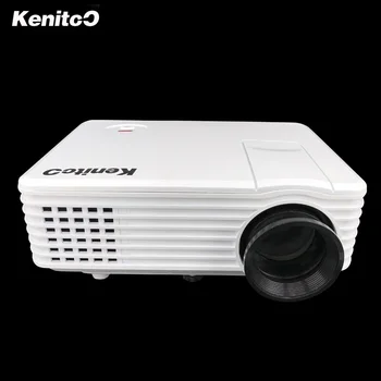 180ANSI Lumens Mini LED Projector Smart Build-in Android 4.4 Portable Home Projector, Black/White Colour Choosen