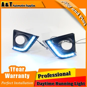 Daytime running light Car styling For Toyota Corolla LED DRL High brightness guide led fog lamps Car Accessories