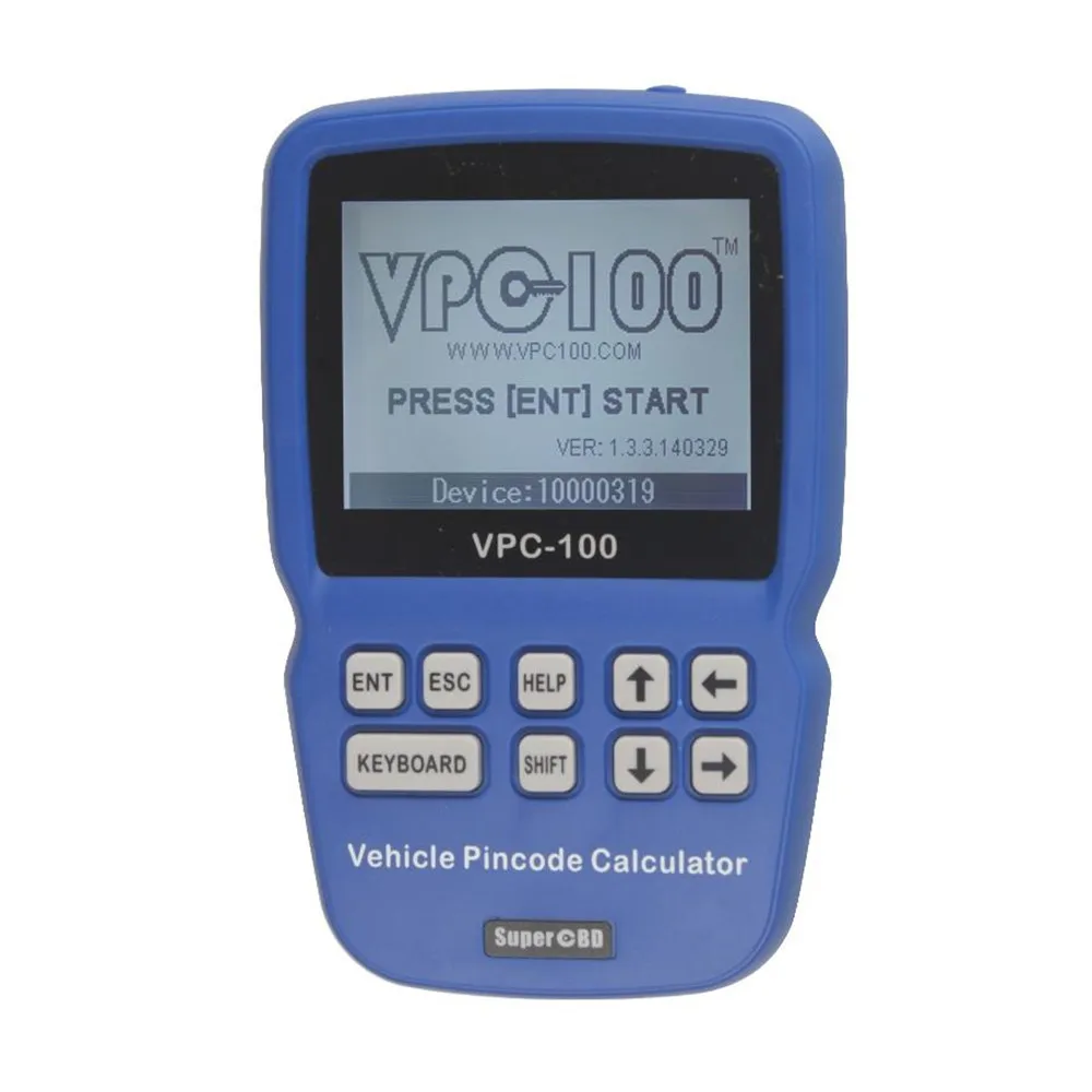VPC-100 Hand-Held Vehicle IMMO Key Pin Code Calculator VPC100 With 500 Tokens Update Online