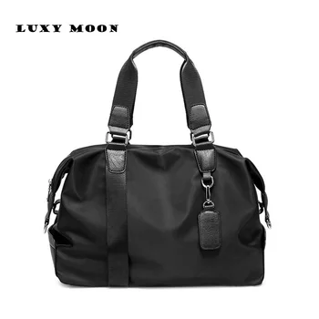 Men Classic Fitness Gym Bag Black  Sports Bag Designer Single Shoulder Travel Bag