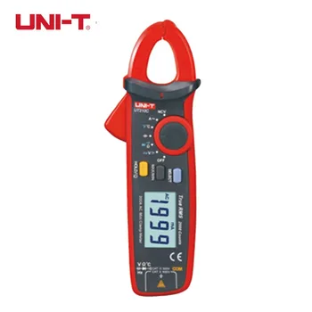 UNI-T Mini Digital Clamp Meter UT210C Ture RMS Auto Range Capacitance Clamp Multimeters Megohmmeter Temperature Multitester
