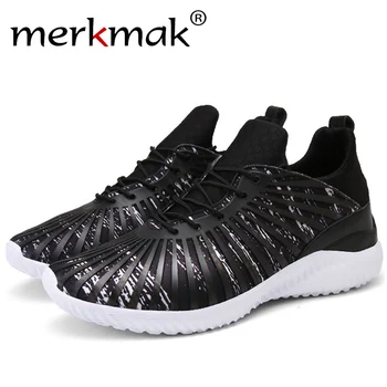 Merkmak Men's Shoes Casual Unisex Breathable Fashion Lovers Footwear Brand Design Men Comfortable Flats Outdoor Sapato Masculino