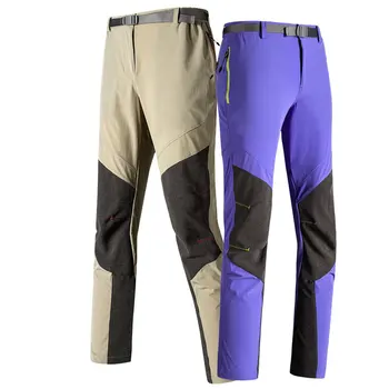 New Summer Outdoor Hunting Climbing Softshell Pants Lovers,Waterproof Hiking Pants for Men and Women,Outdoor Trousers