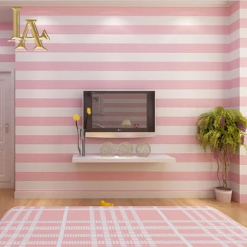 Cozy Fashion 3D Modern Striped Wallpaper For Walls Children's Rooms Bedroom Living room Sofa TV Background Home Wall paper Rolls