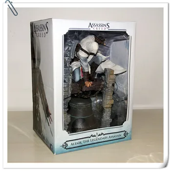 NEW hot 28cm Assassins Creed Altair Ibn-La Ahad Edward Action figure toys doll collection Christmas gift with box