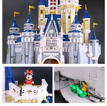 LEPIN 16008 Cinderella Princess Castle City Model Building Block Kid Toys Gift Compatible 71040