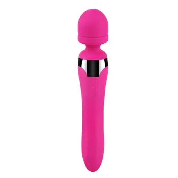 Dildo Vibrator Usb Rechargeable 360 Rotation Magic Wand Massage Clitoral Stimulator Sex Toys for Women Erotic Toys Sex Shop