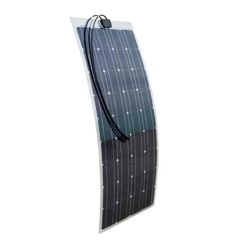 200W 2X100W mono flexible solar panel solar module energy Roof Camper RV Yacht