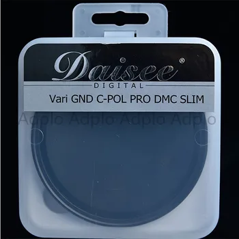 Daisee 72 mm VARIABLE GND C-PL PRO DMC SLIM Filter / GRADUATED gray neutral density + Circular-Polarizing Filters
