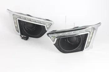 For honda fit led drl daytime running light driving light top quality waterproof