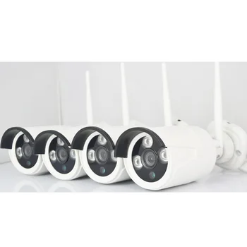 CTVMAN WIFI 4CH CCTV System NVR Kit Plug & Play P2P 4 Channel NVR Kits Wireless Outdoor Security Video Surveillance IP Set