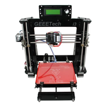Geeetech I3 Pro B 3D Printer Acrylic Frame Newest Reprap Prusa DIY Kit Machine High Precision Impressora LCD Free