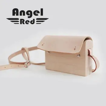 Women Messenger Bags Minimalist Wood engraving Genuine Versatile Leather Brown Designer Bag Elegant Genuine Leather Woman Bags