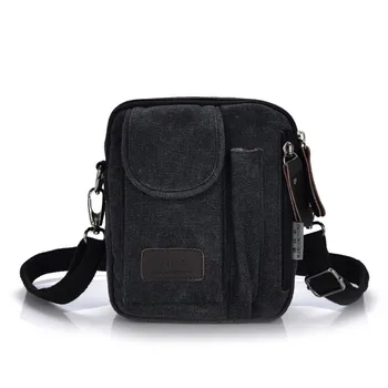New Men's Crossbody Bags Quality Canvas Messenger Bags Men Leisure Shoulder Bag Men Designer Small Mini Handbags Briefcase