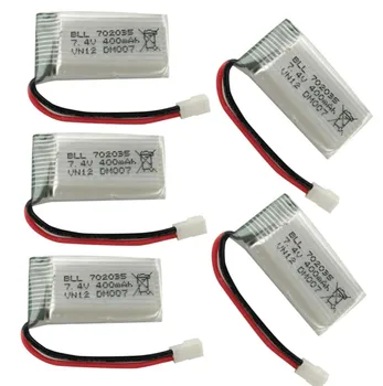 BLL battery four-axis aircraft accessories DM007 remote control helicopter battery 7.4V 400mah model aircraft battery