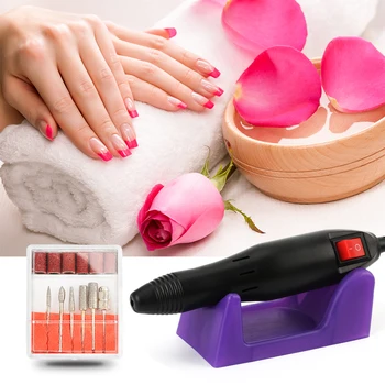 Professional Manicure Electric Grinding Machine 20000RPM Electric Nail Art Drill Nail Tools Rotation Rate Adjustable