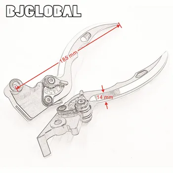 New CNC Motorcycle Racing Adjustable Blade Brake Clutch Lever For BMW S1000RR 10-14 S1000R (w and w/o CC)