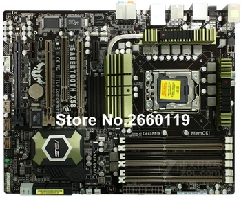 Desktop motherboard for ASUS SABERTOOTH X58 LGA1366 DDR3 system mainboard fully tested