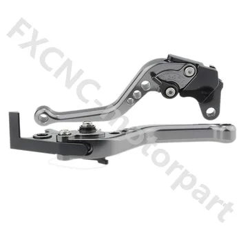 FXCNC CNC Motorcycle Adjustable Aluminum Motorcycle Short Brake Clutch Levers For KAWASAKI ZX6R ZX636R ZX6RR ZX10R ZX9R ZX12R