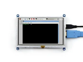 5pcs/lot Raspberry Pi 5 inch HDMI LCD Display Module Touch Screen Support Raspberry Pi 3 B/2 B A/A+/B/B+/ Beaglebone Black