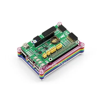 Raspberry Pi 3 Model B with Rainbow Case 1.2GHz 64-bit quad-core ARM Cortex-A53 1GB RAM
