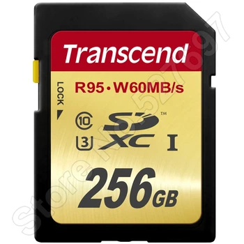 95MB/s Transcend R-95M/s W-60M/s 64GB SD Card SDXC SDXC UHS-I U3 Class 10 Memory Card For Canon Nikon Camera Full HD 3D 4K Video