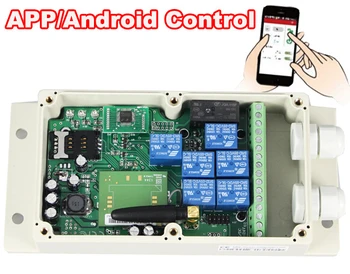 4G 2G Smart Home GSM Remote switch with 7 relays for automation