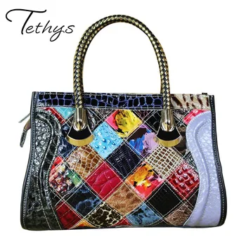 2017 Genuine Leather Female Bags Luxury Handbags Women Bags Designer Handbags Women Famous Brands Tote Bag Messenger Bags Female