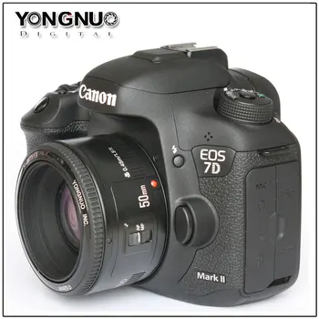 YONGNUO YN 50mm YN50mm F1.8 Lens Large Aperture AF/MF Auto Focus Fixed Lens for Canon EOS or Nikon DSLR Camera