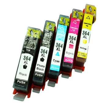5 ink for HP 364 XL hp364 ink cartridge For hp Deskjet 3070A 3520 3522 3524 Photosmart Plus B209a B209c B210a B210c printer