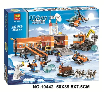 BELA City Arctic Base Camp Building Blocks Classic For Girl Boy Kids Model Toys Marvel Compatible Legoe