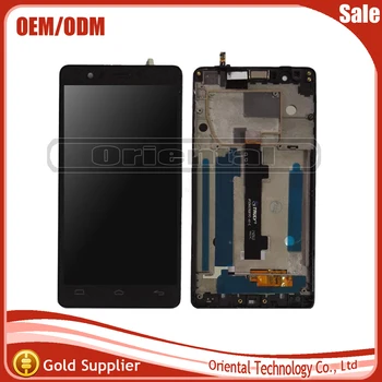 LCD Display+Touch Screen Digitizer For BQ Aquaris E5 FHD LCD Screen TFT5k0760FPC-A2-E with frame