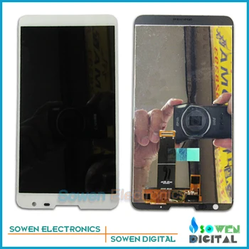 LCD Screen with Touch Screen digitizer assembly full sets for Huawei Ascend Mate 2 MT2-C00, white , new