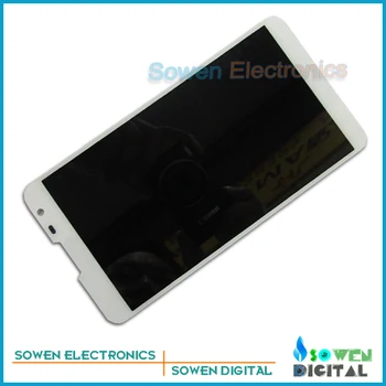 LCD Screen with Touch Screen digitizer assembly full sets for Huawei Ascend Mate 2 MT2-C00, white , new